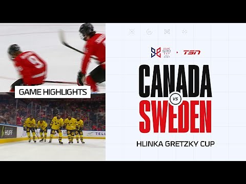 Canada vs. Sweden FULL HIGHLIGHTS -- 2024 Hlinka Gretzky Cup