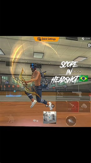 Scope in headshot 🇧🇷