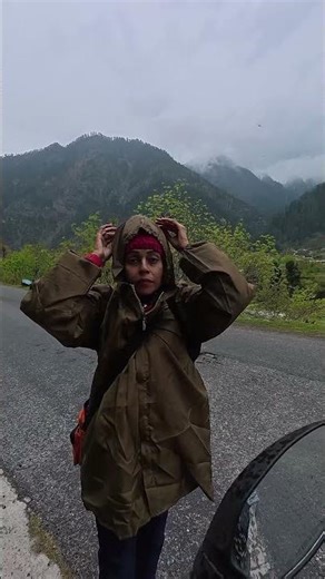 Kashmir #travel #youtubeshorts #mountains #rain #clouds #bike #twowheels #love #karen #roads