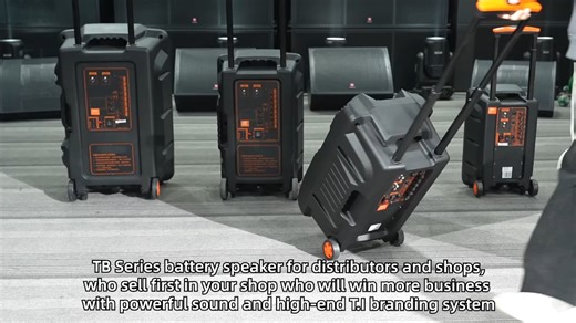 19 reactions | TB Series battery speaker by T.I Pro Audio....
