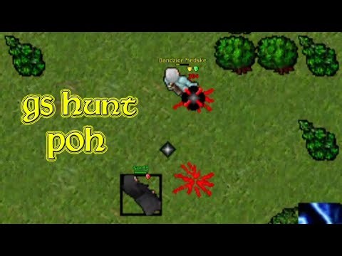 Giant Spider Hunt on POH! Interrupted by Red Skull! (Unknown 2006 - RL Tibia 7.6) Bandzior Medske
