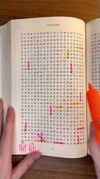 Cow Word Search ASMR