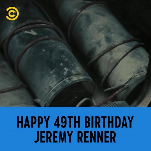 25K views · 410 reactions | Happy Birthday to the Golden Archer himself, Jeremy Renner  | Comedy Central UK | Facebook
