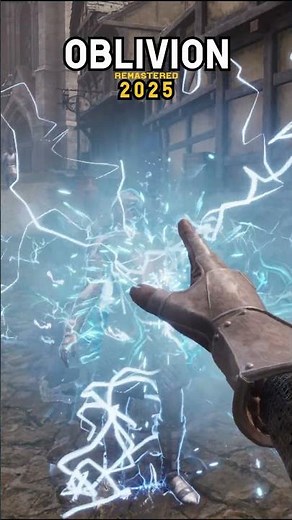 The Elder Scrolls 👉 Lightning magic (Morrowind, Oblivion, Skyrim, Oblivion 2025)