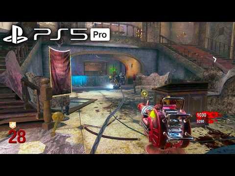 Call Of Duty Black Ops Zombies PS5 Gameplay No Commentary