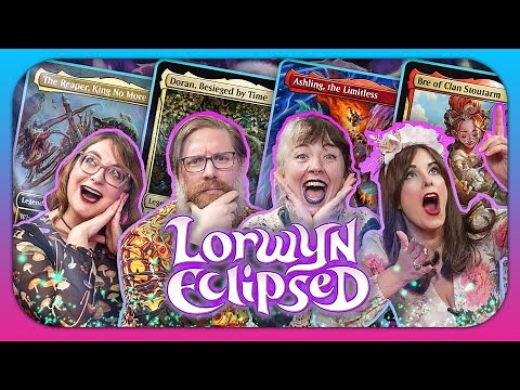 Lorwyn Eclipsed 🌙 NEW Commander Builds! | Reaper King vs. Doran vs. Ashling vs. Bre Stoutarm - MTG