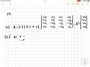 SOLVED:Develop an SVD version of Algorithm 6.2.2 that can handle the situation when A and/or B are rank deficient.