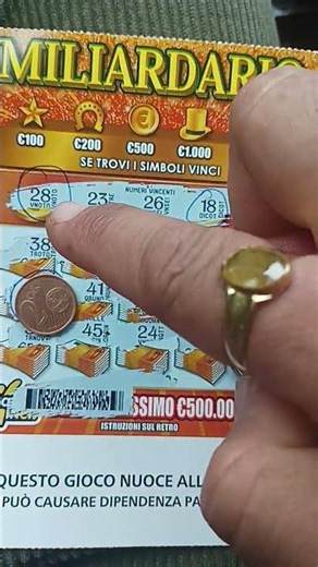 Miliardario Gratta e Vinci da oggi #grattaevinci #grattaevincidioggi