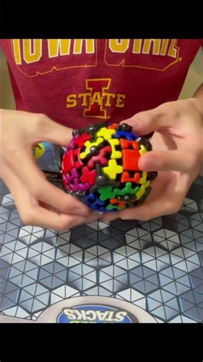 Gear ball solve! #rubikscube #speedcubing #cubing