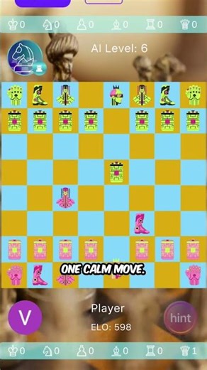 Checkmat — Calm Thinking Wins #chess #shorts