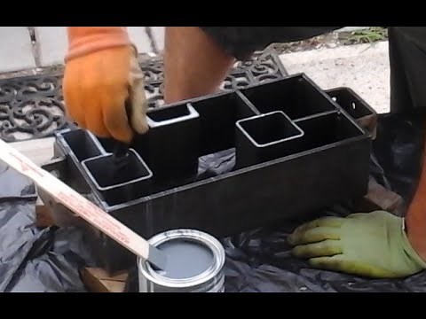 How to make Vad-Vad Interlocking Block MOLD used tube and plate steel