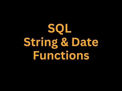 SQL String Functions in Snowflake | Substr | Lpad | Trim | Replace