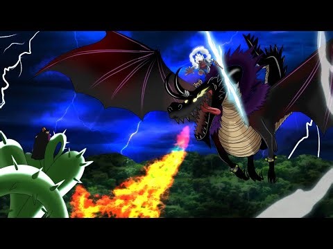 LUFFY AND LOKI NIDHOGG DESTROYS IMU KNIGHT! Fan animation | One piece chapter 1175