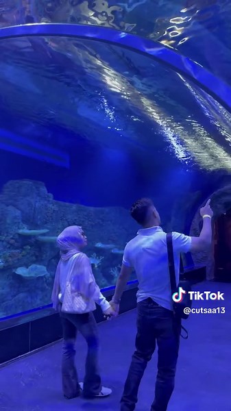 Nadhif dan Ikan-Ikan Indah di BX Sea Aquarium