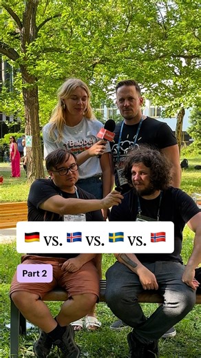 Babbel on Instagram: "Part 2: Comparing German  vs. Swedish  vs. Norwegian  vs. Icelandic  Filmed at the Polyglot Gathering, a huge international event for polyglots and language lovers. #Polyglots #GermanicLanguages #EuropeanLanguages #Germanic #LanguageComparison"