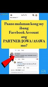 Paano malaman kong my ibang Facebook Account Partner mo? Duda ka ba na baka my ibang ginagamit na Facebook Account ang JOWA/ASAWA mo? Subukan mo ang tutorial na ito, Para makita mo ang mga SECRETONG FACEBOOK ACCOUNT ng PARTNER mo. #tutorial #secretongfacebookaccount #highlights #followers #everyone #Paanaomalamanangibangfacebookaccountngpartner #tips #tricks #facebooktips #fbreels #reel #reels #reelsviral #reelsfb #fbreelsvideo #fbreels | VarTin TV