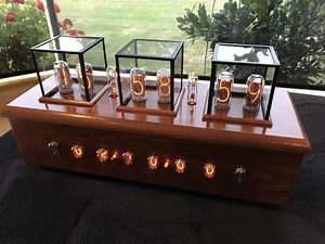 Gorgeous Nixie clock features three types of tubes | Arduino Blog
