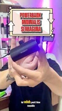 Mini power bank review that doesn't take up much space #minipowerbank #productreview #reaction #r...