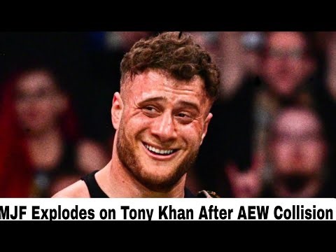 MJF Explodes on Tony Khan After AEW Collision - Full Backstage Footage