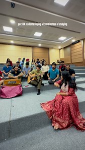 Yeah, conducting a lecture for IIM students but actually turning the class into a jam session (that was the motive all along) 🤭🩵 Jokes apart, had the beautiful opportunity to conduct a masterclass for Indian Institute of Management, Mumbai, lecturing on Performing Arts for enhancing Management Skills. Had a great time and too much fun ❤️ Special thanks to @kkalaofficial for making it possible ✨ 🎥: @rutz_deshmukh #explore #singing #education #trending #myscmmebosu | Myscmme Bosu