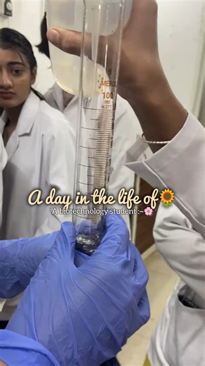 "A soft day in my biotech life 🧪🎧 | dna extraction & cozy chaos"🌸 #biotechnology #shorts #dna