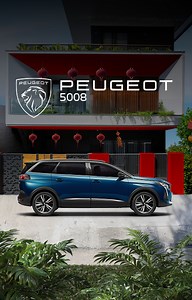 Celebrate Chinese New Year with the PEUGEOT 5008. Spacious, stylish, and ready for any family adventure. Power through every drive with the 1.6L Turbo High Pressure Engine, stay in control with Advanced Grip Control, and enjoy seamless connectivity with the cutting-edge Infotainment Centre. Plan your family adventure now: https://linktr.ee/peugeotmalaysia #Peugeot #PeugeotMalaysia | Peugeot Malaysia