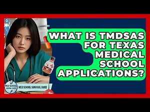 What Is TMDSAS For Texas Medical School Applications? - Med School Survival Guide