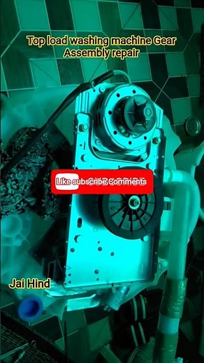 How to repair top load washing machine Gear Assembly