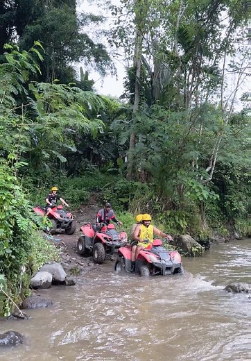 ATV ride in Bali 💪 Best memories ❤️ #bali #indonesia #atv #atvride #srilankan_tik_tok🇱🇰 #🇱🇰 #balinese #australia🇦🇺 #couplegoals