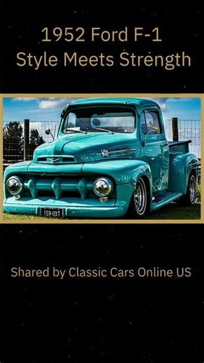 1952 Ford F1 Bonus Built Workhorse