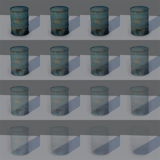 Cheap Model Transparency using Dithering