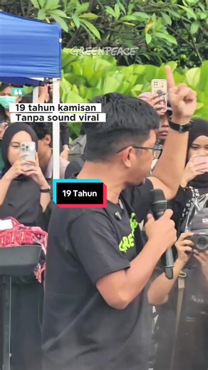 Memperingati 19 Tahun aksi Kamisan (((19 tahun))) #aksikamisan #greenpeaceid