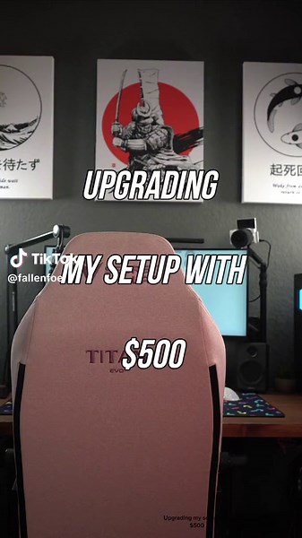 Grovemade absolutly came through #gamingsetup #desksetup #gamingontiktok #tech #screammovie