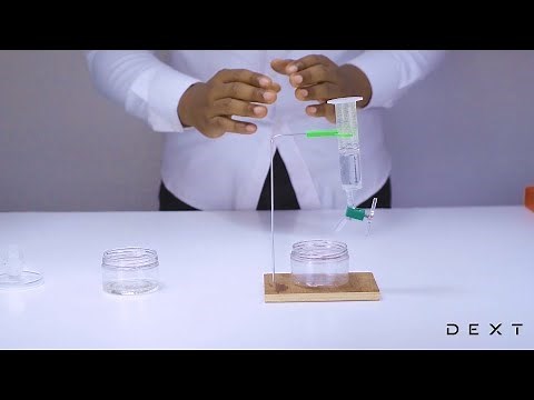 SEPARATION OF A MIXTURE OF TWO IMMISCIBLE LIQUIDS USING AN IMPROVISED SEPARATING FUNNEL