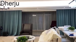 Watch Motorized curtain rod work with Alexa and Google home on Amazon Live