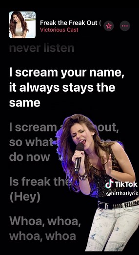 Freak the Freak Out (feat. Victoria Justice) by Victorious #soundtrack #lyrics #music #video #ForYou