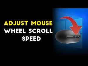 How To Adjust Mouse Wheel Scroll Speed in windows 10 | How To Fix Fast Mouse Scrolling In Seconds!