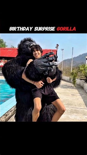 Piyus ka Birthday Surprise Gorilla #souravjoshifunny #joshijivlogs #souravjoshivlogs #automobile