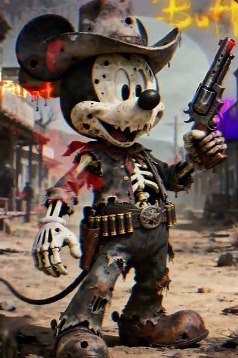 Horror Mickey Mouse: The Iconic Mouse’s Sinister Shift 🐭⚠️