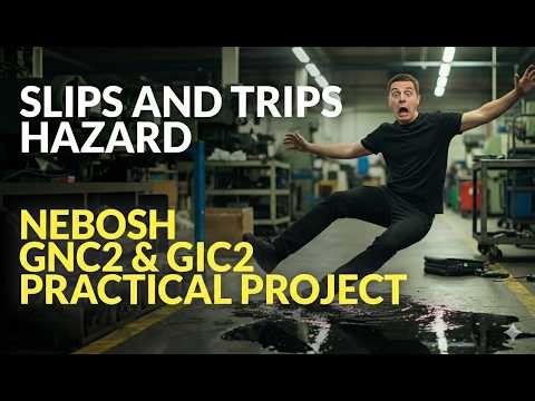 How To Write A SLIPS AND TRIPS Hazard - NEBOSH GNC2/GIC2 Practical Project