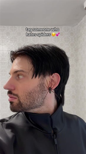 Tag Yourself with Spider Earrings for Halloween Pranks