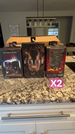 Unboxing of NECA horror mystery box ($400 value) #actionfigures #unboxing #horror #neca