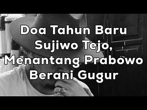 PPN 12% dan Resolusi 2025 Sujiwo Tejo Tantang Prabowo Gugur