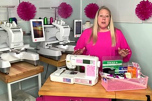 Online How to Begin Machine Embroidery Course · Creative Fabrica