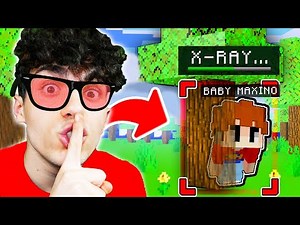 NASCONDINO ESTREMO CON MIO FIGLIO MA BARO CON L’HACK DELL X-RAY su MINECRAFT ITA (ha pianto...)