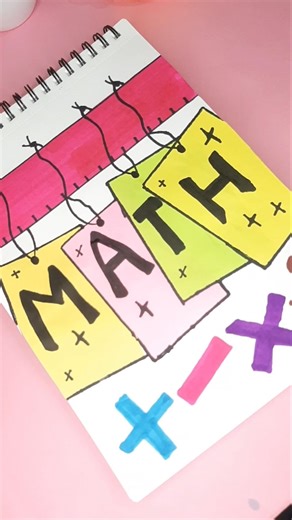 Easy Front Page Idea:Maths #youtubeshorts #trending #song #shorts