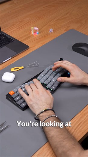 Ergonomic Typing Perfected: K11 Max - Ultra-slim 65% Alice layout, Low-Profile 2.4GHz Custom Keyboard! #KeychronK11Max #Keychron #customkeyboard #mechanicalkeyboard #wirelesskeyboard #ergonomic #keyboard #Alicelayout | Keychron