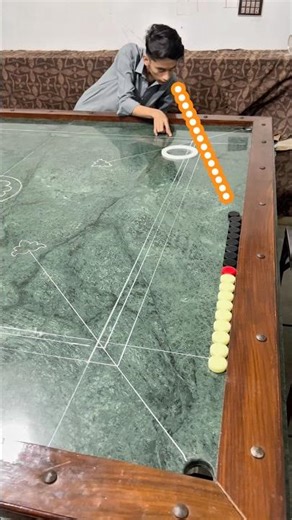 New Style Carrom shot 😱😱😱 #carrom #foryou #youtubeshorts #carromboard #trending #viral #newreel