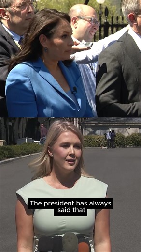 665K views · 4.8K reactions | CBS News' Nancy Cordes asked White House Press Secretary Karoline Leavitt on Monday if the White House has determined how many countries will be hit with President Trump's reciprocal tariffs this week, and whether the stock market reaction is causing the administration to rethink its tariffs plan. | CBS News | Facebook