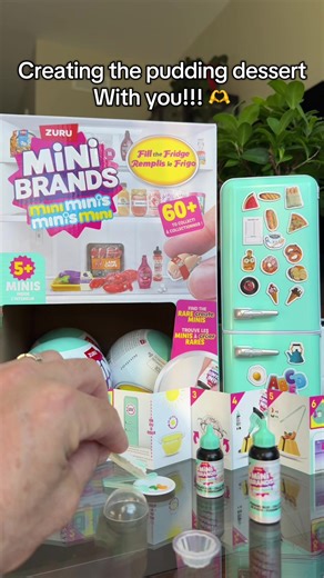 LET’S CREATE TOGETHER! 🫶. #minibrandsfillthefridge #zurutoys #create #minicreate #viraltiktok @ZURU Toys